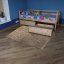 Деревянная кровать для подростка с ящиками Sportbaby 190х80 см лакированная babyson 1 Суми