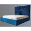 Кровать BNB Sunrise Premium 90 х 190 см Simple С дополнительной цельносварной рамой Синий Одесса