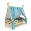 Деревянная кровать для подростка SportBaby Вигвам лак 190х80 см Суми