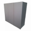 Кухонный пластиковый подвесной шкаф Mikola-M 90 см с покрытием HPL 1122 mat Ізюм