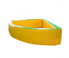 Сухой бассейн Tia-Sport угловой 130х130х40 см (sm-0252)