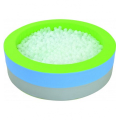 Сухой бассейн Tia-Sport с подсветкой круглый 150х40 см (sm-0532) Токмак