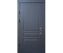 Двери входные в квартиру Трино двухцветная Ваш ВиД Дуб графит /белая 850,950х2050х95 Левое/Правое