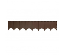 Декоративный бордюр темно-коричневый 11.6 см х 60 см Zmm Maxpol