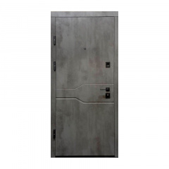 Входная дверь Министерство дверей 2050х960 мм Оксид темный/оксид светлый (П-3К-367 L) Кременчуг