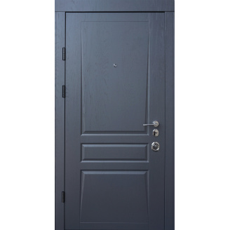 Двери входные в квартиру Трино двухцветная Ваш ВиД Дуб графит /белая 850,950х2050х95 Левое/Правое