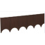 Декоративный бордюр темно-коричневый 11.6 см х 60 см Zmm Maxpol Косов