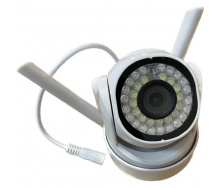 Беспроводная камера видеонаблюдения уличная Wi-Fi V60 TUYA 4MP 8762 White