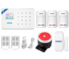 Беспроводная сигнализация Kerui Wi-Fi W18 для 2-комнатной квартиры blank strong (DFLKSR7Y6DGH)