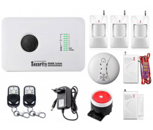 Комплект сигнализации Kerui alarm G10c Prof для 2-комнатной квартиры (WTDF196FRHV)