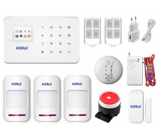 Комплект сигнализации Kerui G18 spec для 2-комнатной квартиры (TTDGF37F8FN)