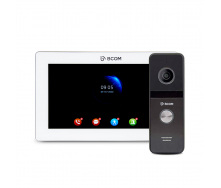 Комплект видеодомофона BCOM BD-770FHD White Kit: видеодомофон 7