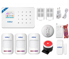 Комплект сигнализации Kerui Wi-Fi W18 Prof для 2-комнатной квартиры (KLSRKFHS6SF5L)