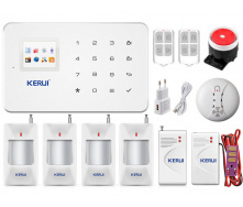 Комплект беспроводной GSM сигнализации для дома, дачи, гаража Kerui alarm G18 prof (TDGBVCYD543DJCK)