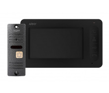 Комплект видеодомофона ARNY AVD-4005 Черный / Серый v.2