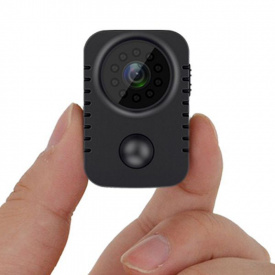 Мини камера с датчиком движения, ночным виденьем и записью на карту памяти Nectronix MD29, FullHD 1080P, до 90 дней работы (100753)