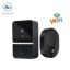 Умный видеодомофон Intercom черный Smart wifi ip видеозвонок - 116313221 Earykong Єланець