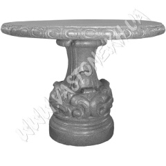 Форма для стола из бетона "Барокко" Стеклопластик + полиуретан Дніпро