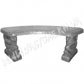 Форма для скамейки из бетона "Китай" стеклопластиковая Стеклопластик + полиуретан