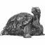 Форма для садовой фигуры "Черепаха" Стеклопластик + полиуретан Рівне