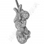 Форма для скульптуры садовой "Мальчик с рыбой" Стеклопластик + полиуретан Херсон