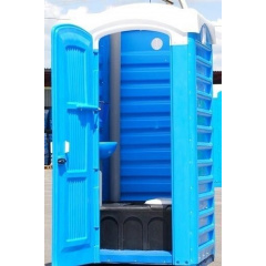Біотуалет з баком 250 літрів туалет вуличний 115х115, кабіна автономна, мобільна без умивальної раковини Луцьк
