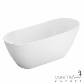 Овальная отдельностоящая ванна Rea Cori 1700 REA-W3001 белая