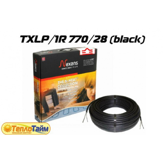Комплект нагревательный кабель Nexans TXLP/1R 770/28 black