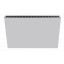Обогреватель керамический конвекционный Model S 55 с терморегулятором Smart Install 11 кв.м Нержавеющая сталь, NFC, Белый Львов