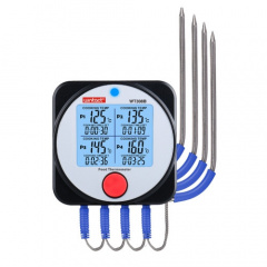 Термометр пищевой электронный 4-х канальный Bluetooth -40-300°C WINTACT WT308B Суми