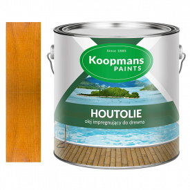 Масло для террас и садовой мебели Koopmans Houtolie 104 дуб королевский (2,5 л)