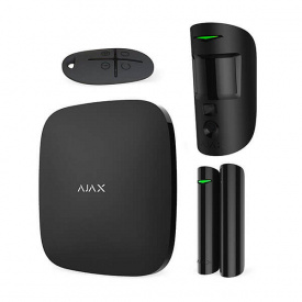 Комплект охоронної сигналізації Ajax StarterKit Cam чорний