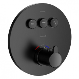Змішувач для ванни Imprese Smart Click, термостат чорний