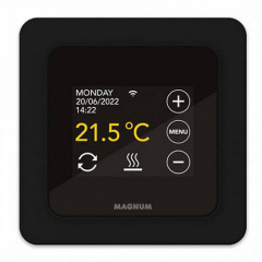 Терморегулятор для теплої підлоги Magnum Heating Remote Control Wi-Fi Black (825101) Харків