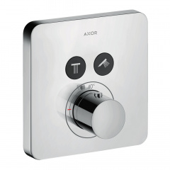 Термостат для душу Axor CITTERIO Shower Select на 2 режими, хром Николаев