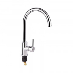 Змішувач для кухні Qtap Spring із підключенням для питної води (QTSPRCRM007F2) Житомир