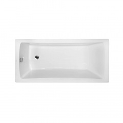 Ванна акрилова Besco OPTIMA 160х70 (соло) без ніг (#WAO-160-PK) Запорожье
