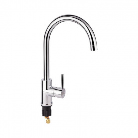 Змішувач для кухні Qtap Spring із підключенням для питної води (QTSPRCRM007F2)
