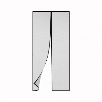 Москитная сетка для дверей Clip-on на магнитах G 75*210 см Серый