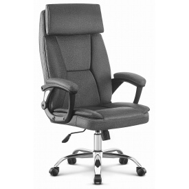 Офисное кресло Hell's HC-1023 Gray ткань
