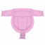 Матрасик коврик для ребенка в ванночку с креплениями Bestbaby 331 Pink Доманівка