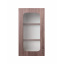 Навесной шкаф-витрина (однодверный) (стекло 4 мм) 0,3 МАКСИ МЕБЕЛЬ (10601) Гуляйполе