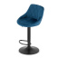 Барный стул LEOBERT KAST Blue (Aksamit) Сумы