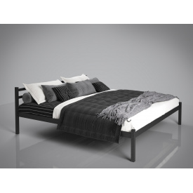 Металлическая кровать Лидс Тенеро 140х200 см двуспальная на ножках