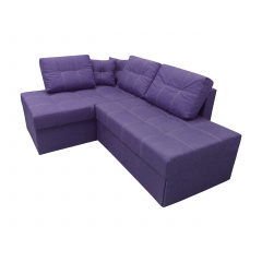 Кутовий диван Франклін (фіолетовий, 225х165 см) IMI Чернівці
