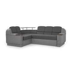 Кутовий диван Меркурій (Сірий з світло-сірим, 255х185 см) ІМІ Изюм