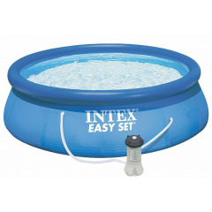 Бассейн надувной с насосом Intex Easy Set Pool 28122 305х76 Blue Новониколаевка