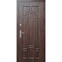 Двери входные в квартиру Эскада Ваш ВиД Тёмный орех 860,960х2050х65 Левое/Правое Херсон