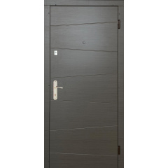 Двери входные в квартиру Каскад Ваш ВиД Серый 960,860х2050х75 Левое/Правое Полтава