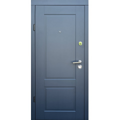 Двери входные в квартиру 105U Ваш ВиД Антрацит/Белое дерево 860,960х2050х70 Левое/Правое Луцк
